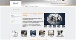 Desktop Screenshot of hal-gruppe.de
